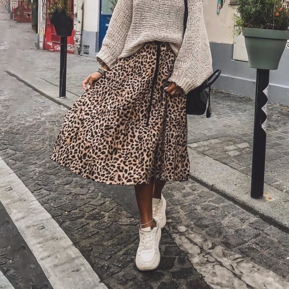 Leopard Print Skirts